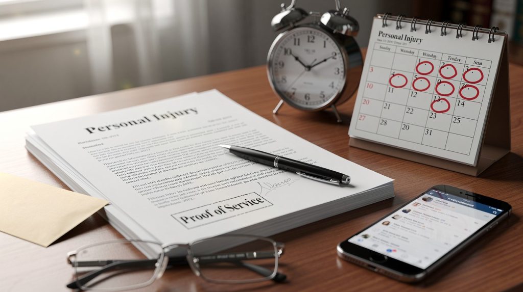 Key Deadlines in a California Injury Claim — Serving Sacramento County
