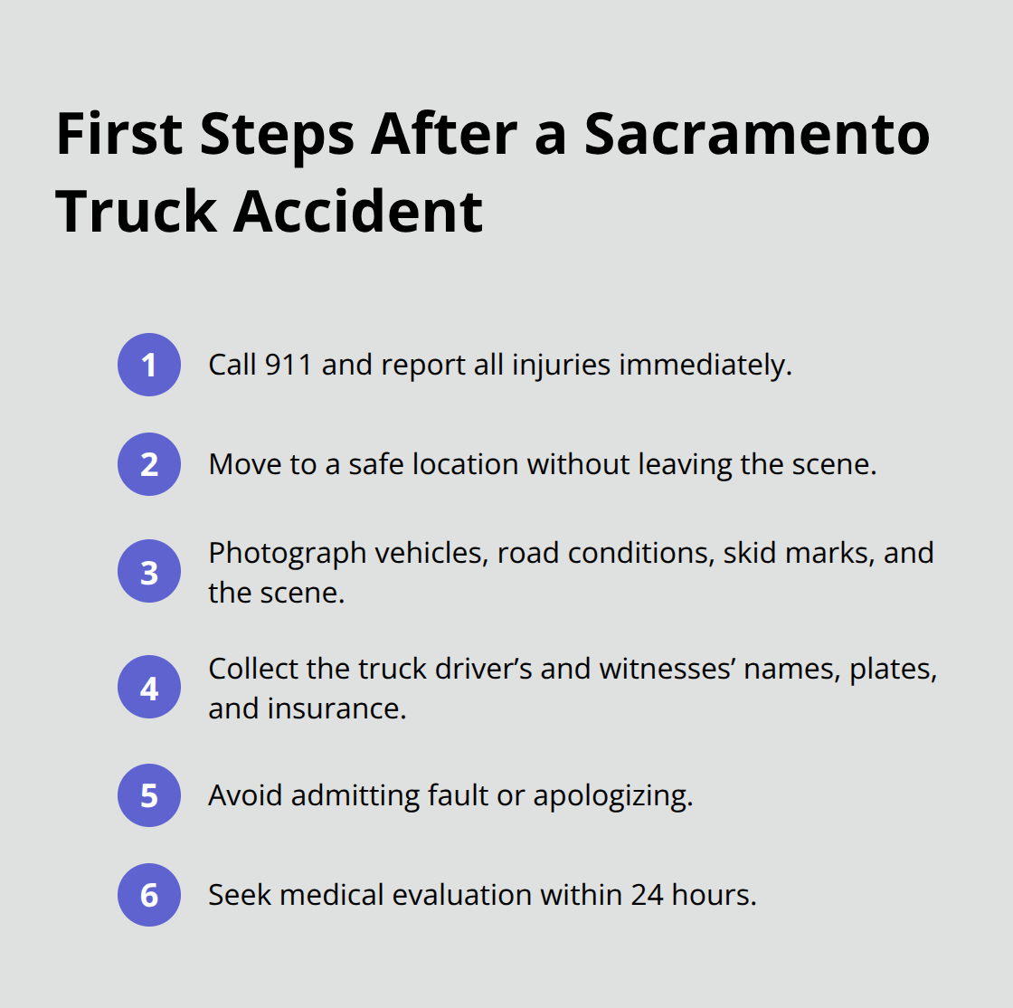 Essential actions to protect your claim